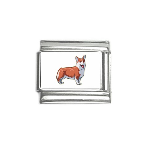 Pembroke Welsh Corgi Italian Charm (9mm) from ArtsNow.com Front