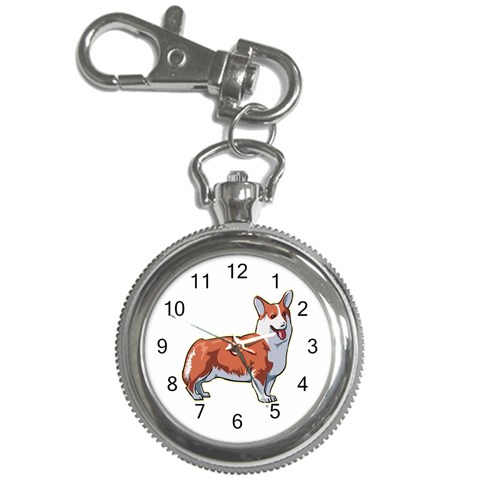Pembroke Welsh Corgi Key Chain Watch from ArtsNow.com Front