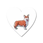 Pembroke Welsh Corgi Magnet (Heart)