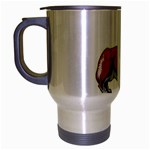 Pembroke Welsh Corgi Travel Mug (Silver Gray)