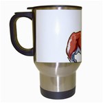 Pembroke Welsh Corgi Travel Mug (White)
