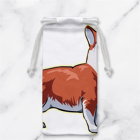 Pembroke Welsh Corgi Jewelry Bag from ArtsNow.com Back