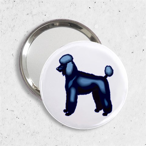 Poodle 2.25  Handbag Mirror from ArtsNow.com Front