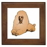 Poodle Framed Tile