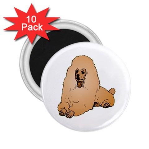 Poodle 2.25  Magnet (10 pack) from ArtsNow.com Front