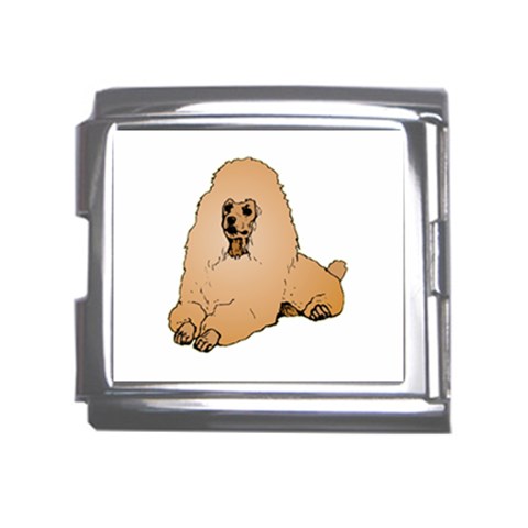 Poodle Mega Link Italian Charm (18mm) from ArtsNow.com Front
