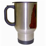 Poodle Travel Mug (Silver Gray)
