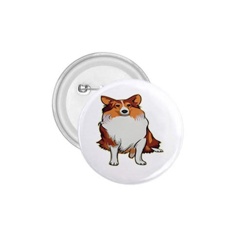 Shetland Sheepdog 1.75  Button from ArtsNow.com Front