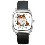 Shetland Sheepdog Square Metal Watch