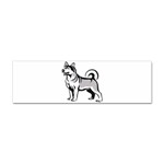 Siberian Husky Sticker Bumper (10 pack)