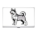 Siberian Husky Business Card Holder