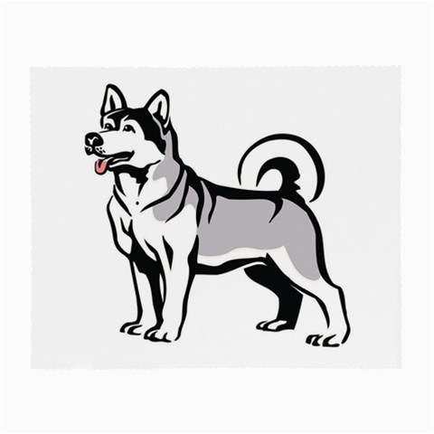 Siberian Husky Glasses Cloth from ArtsNow.com Front