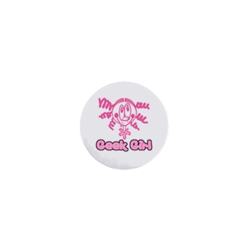 Geek Girl 1  Mini Magnet from ArtsNow.com Front