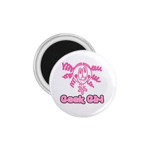 Geek Girl 1.75  Magnet from ArtsNow.com Front