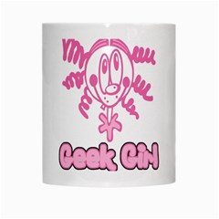 Geek Girl White Mug from ArtsNow.com Center