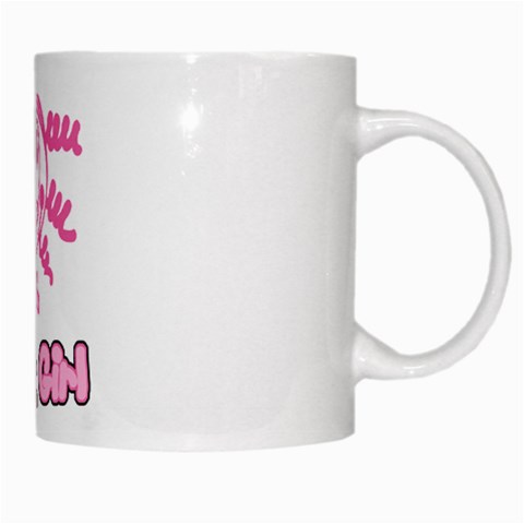 Geek Girl White Mug from ArtsNow.com Right