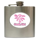 Geek Girl Hip Flask (6 oz)