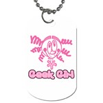 Geek Girl Dog Tag (Two Sides)