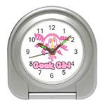 Geek Girl Travel Alarm Clock
