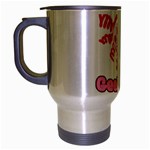 Geek Girl Travel Mug (Silver Gray)