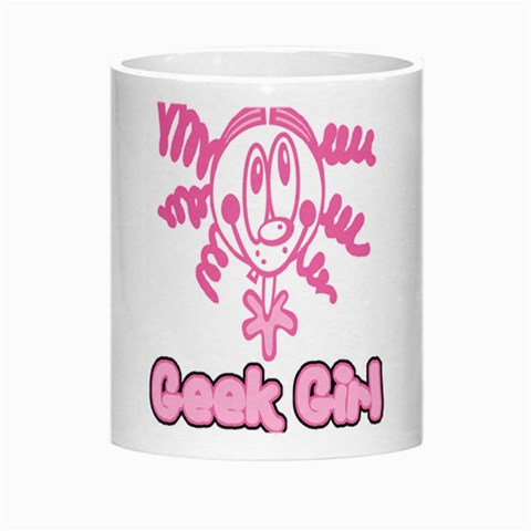 Geek Girl Morph Mug from ArtsNow.com Center