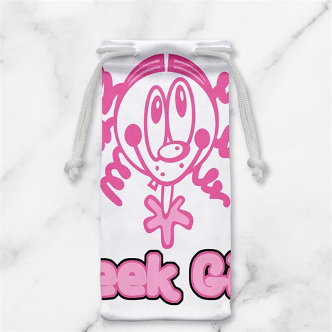 Geek Girl Jewelry Bag from ArtsNow.com Back