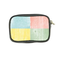 Pastel Textured Squares Coin Purse from ArtsNow.com Back