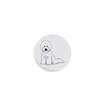 Bichon Frisé 1  Mini Button