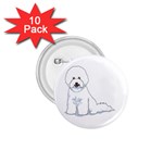 Bichon Frisé 1.75  Button (10 pack) 