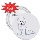 Bichon Frisé 2.25  Button (10 pack)