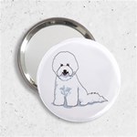 Bichon Frisé 2.25  Handbag Mirror
