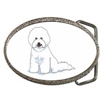 Bichon Frisé Belt Buckle