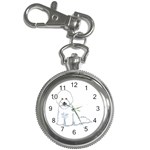 Bichon Frisé Key Chain Watch