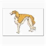 Borzoi Postcard 4 x 6  (Pkg of 10)