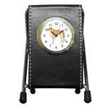 Borzoi Pen Holder Desk Clock