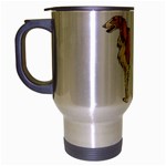 Borzoi Travel Mug (Silver Gray)