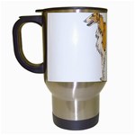 Borzoi Travel Mug (White)