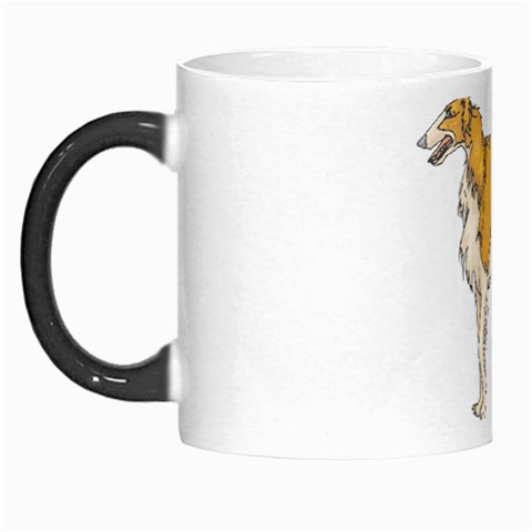 Borzoi Morph Mug from ArtsNow.com Left