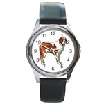 St. Bernard Round Metal Watch