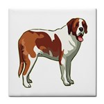 St. Bernard Tile Coaster