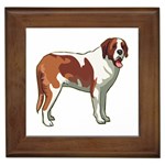 St. Bernard Framed Tile