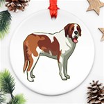 St. Bernard Ornament (Round)