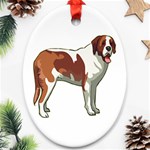 St. Bernard Ornament (Oval)