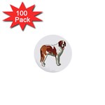 St. Bernard 1  Mini Button (100 pack) 