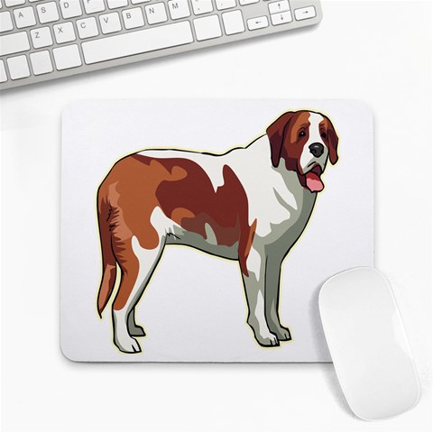 St. Bernard Large Mousepad from ArtsNow.com Front