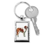 St. Bernard Key Chain (Rectangle)
