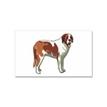 St. Bernard Sticker Rectangular (100 pack)