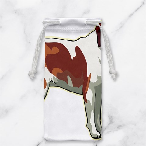 St. Bernard Jewelry Bag from ArtsNow.com Back