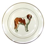 St. Bernard Porcelain Plate