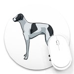 Whippet Round Mousepad